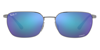 Ray Ban Rb3684ch Chromance Sunglasses Blue Frame Blue Lenses Polarized 58-18 In Blue / Gray / Gun Metal