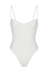 Anemos The Balconette Underwire One-piece In White