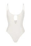 Anemos The Keyhole One-piece In White