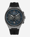 KENNETH COLE MULTI-FUNCTION WATCH WITH SILICONE STRAP