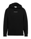 Maison Kitsuné Man Sweatshirt Black Size Xl Cotton, Polyester