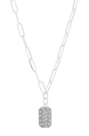 Meshmerise Pavé Diamond Geo Pendant Necklace In Gold