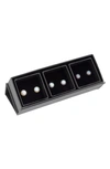 Splendid Pearls Set Of 3 Freshwater Pearl Stud Earrings In White Multi