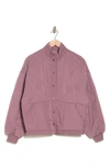 Blanknyc Blank Nyc Quilted Jacket In Wisteria