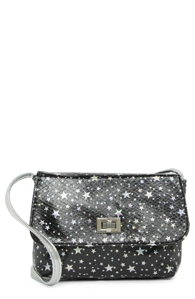 Capelli New York Kids' Star Crossbody Bag In Black