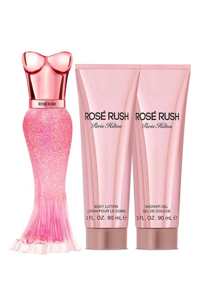 Paris Hilton Rosé Rush Eau De Parfum Set In White