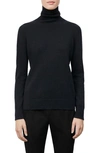 Lafayette 148 Cashmere Turtleneck Sweater In Black