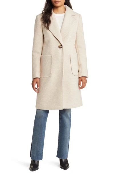 Sam Edelman Women's Single-breasted Coat In Beige