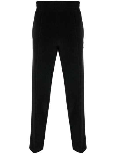 Moncler Genius Black Side-stripe Tapered Trousers