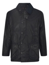 BARBOUR BUTTONED FITTED WINDBREAKER