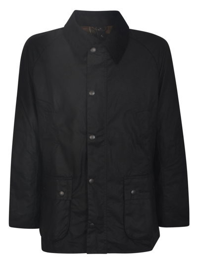 Barbour Ashby Washed Jacket In Black
