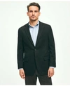 Brooks Brothers Traditional Fit Cashmere 1818 Sport Coat | Black | Size 42 Long