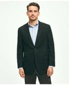 Brooks Brothers Traditional Fit Cashmere 1818 Sport Coat In Black