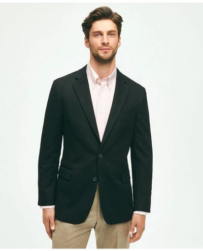 Brooks Brothers Classic Fit Cashmere 1818 Sport Coat In Black