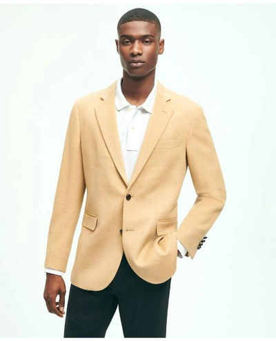 Brooks Brothers Slim Fit Camel Hair Twill 1818 Sport Coat