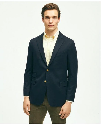 Brooks Brothers Classic Fit Cashmere Fit 1818 Blazer In Navy