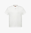 Mcm Essential Logo Print T-shirt In Organic Cotton In White