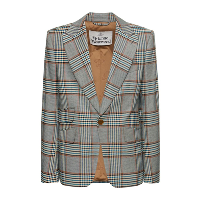 Vivienne Westwood Checked Single In Multi