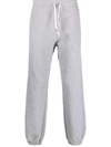 Autry Logo-print Cotton Track Pants In Apparel Melange