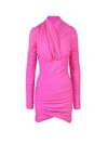 Az Factory X Ester Manas Draped Mini Dress In Pink