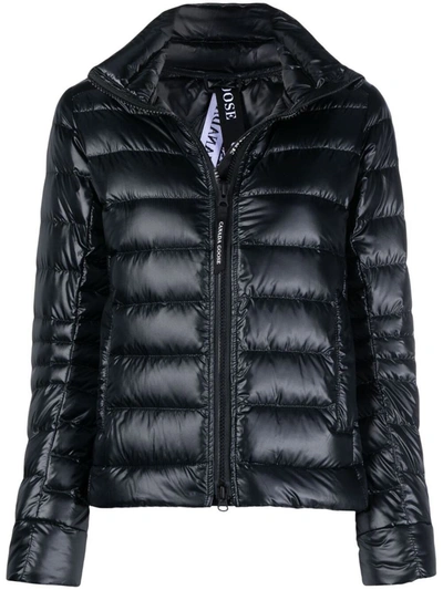 Canada Goose Cypress Puffer Jacket In Black