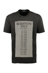 Dolce & Gabbana Re-edition Distressed T-shirt In Black