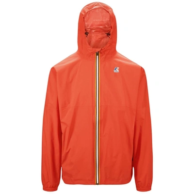 K-way Jacket  Men In Orange