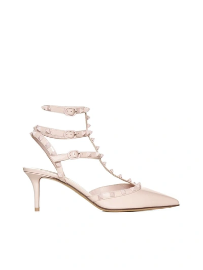 Valentino Garavani With Heel In Rose Quartz