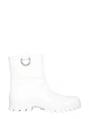 Msgm Rain Boots In White