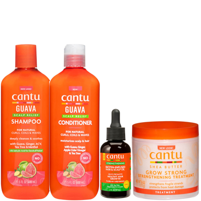 Cantu Growth And Strengthening Bundle In White