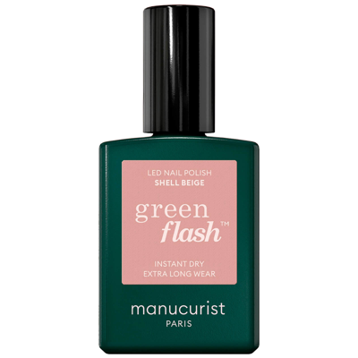 Manucurist Green Flash Varnish 15ml (various Shades) - Shell Beige In White