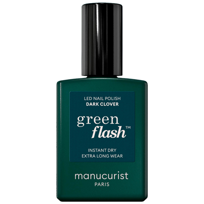 Manucurist Green Flash Dark Clover 15ml In White