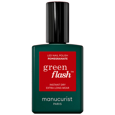 Manucurist Green Flash Varnish 15ml (various Shades) - Pomegranate In White