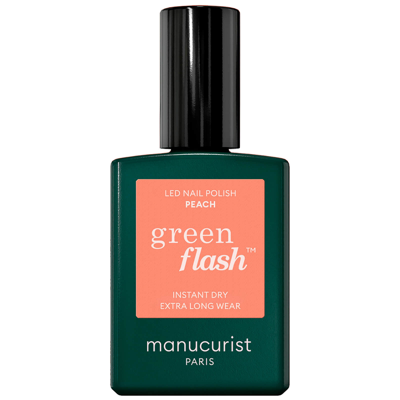 Manucurist Green Flash Peach 15ml In White