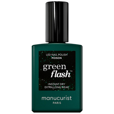 Manucurist Green Flash Varnish 15ml (various Shades) - Poison In White