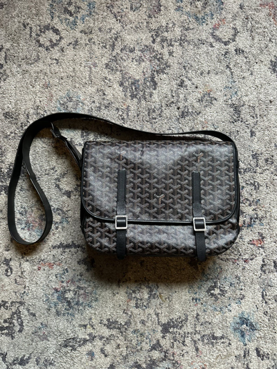 Goyard Messenger Bag Goyard Belvedere Black Pre-owned Goyard