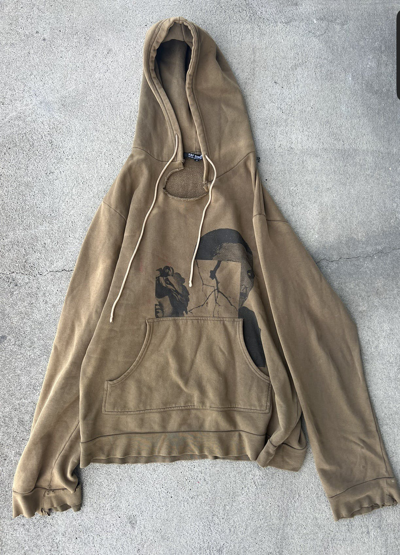 Pre-owned Raf Simons A/w 05-06 Peter De Potter Hoodie In Forest Green