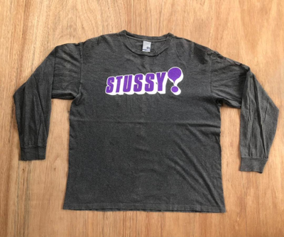 Pre-owned Stussy X Vintage Tee Stussy Usa C17 In Black