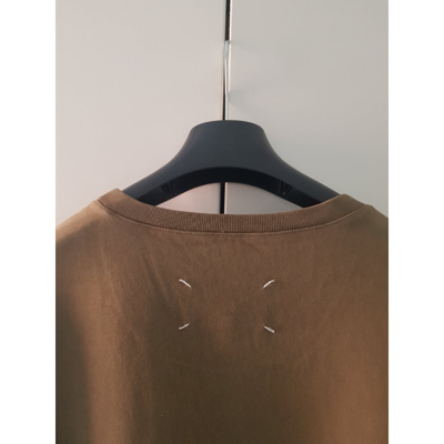 Pre-owned Maison Margiela Oversized Heavy Cotton T-shirt In Olive Green
