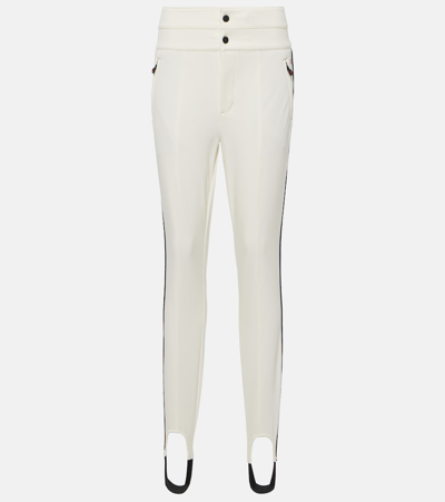 Perfect Moment Aurora Soft Shell Flared Ski Trousers In White