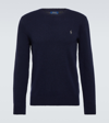 POLO RALPH LAUREN LOGO WOOL AND CASHMERE SWEATER