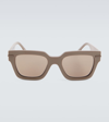 Fendi Square Sunglasses In Brown
