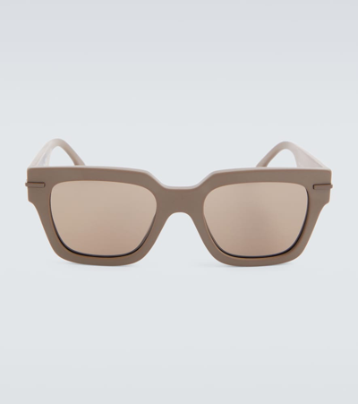 Fendi Square Sunglasses In Brown