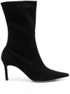 P.a.r.o.s.h 80mm Leather Boots In Nero