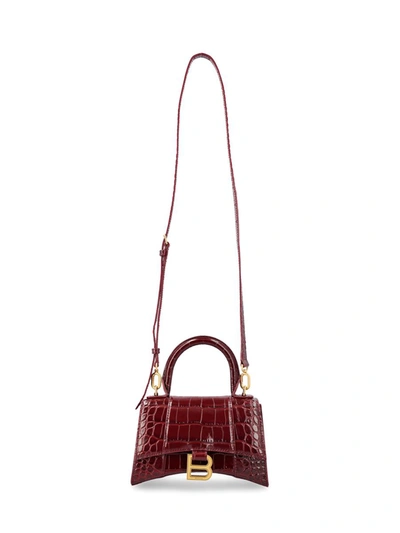 Balenciaga Handbags In Dark Red