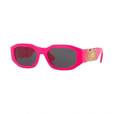 Versace Man Sunglass Ve4361 Biggie In Dark Grey