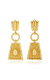 VALÉRE MAYAN 24K GOLD-PLATED EARRINGS