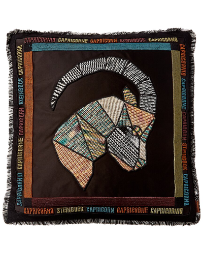 Missoni Constellation Embroidered Cushion In Black