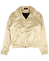 Amiri Man Jacket Beige Size L Cotton, Rayon