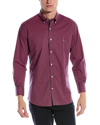 Tailorbyrd Regular Fit Gingham Stretch Button-down Shirt In Pink